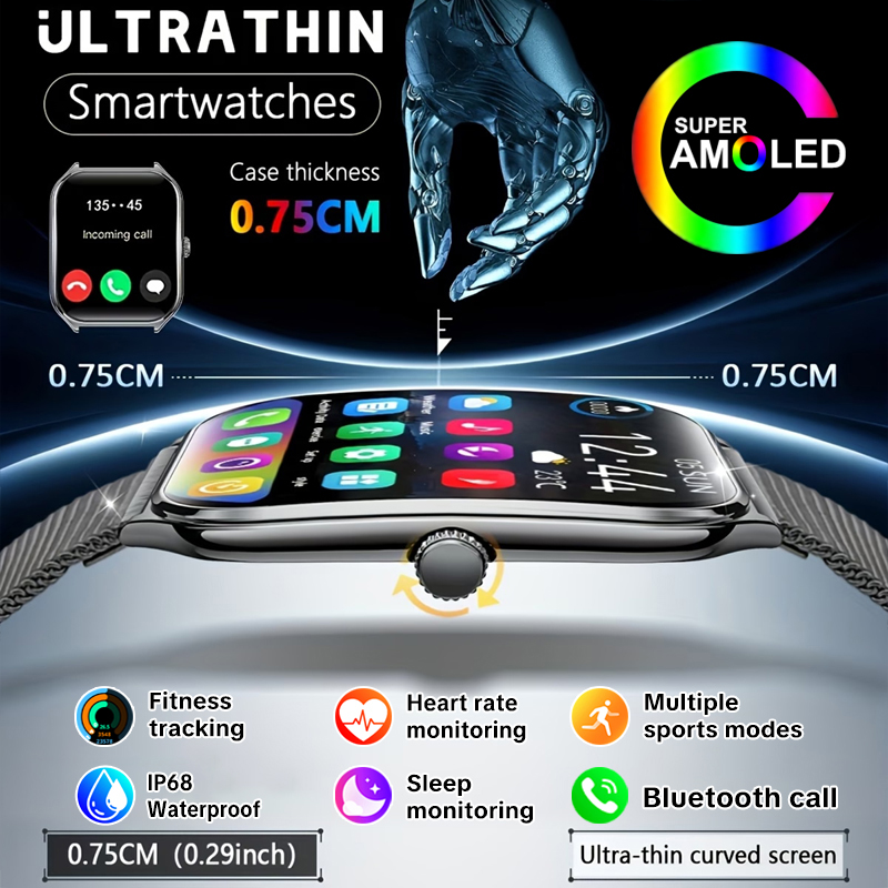 Aquatic Sports Performance - Новые ультратонкие умные часы для мужчин