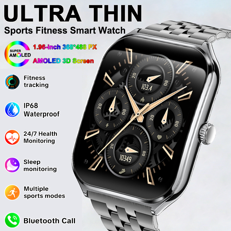 Aquatic Sports Performance - Новые ультратонкие умные часы с AMOLED-экраном,