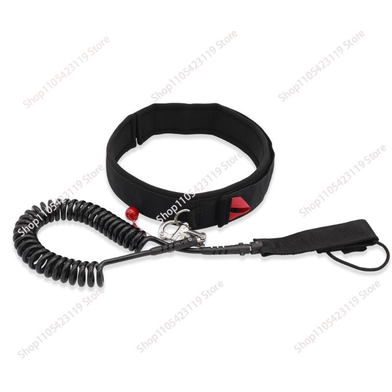 Surfboard Leash Ankle - Регулируемый быстросъемный поясной ремень-веревка 10 футов