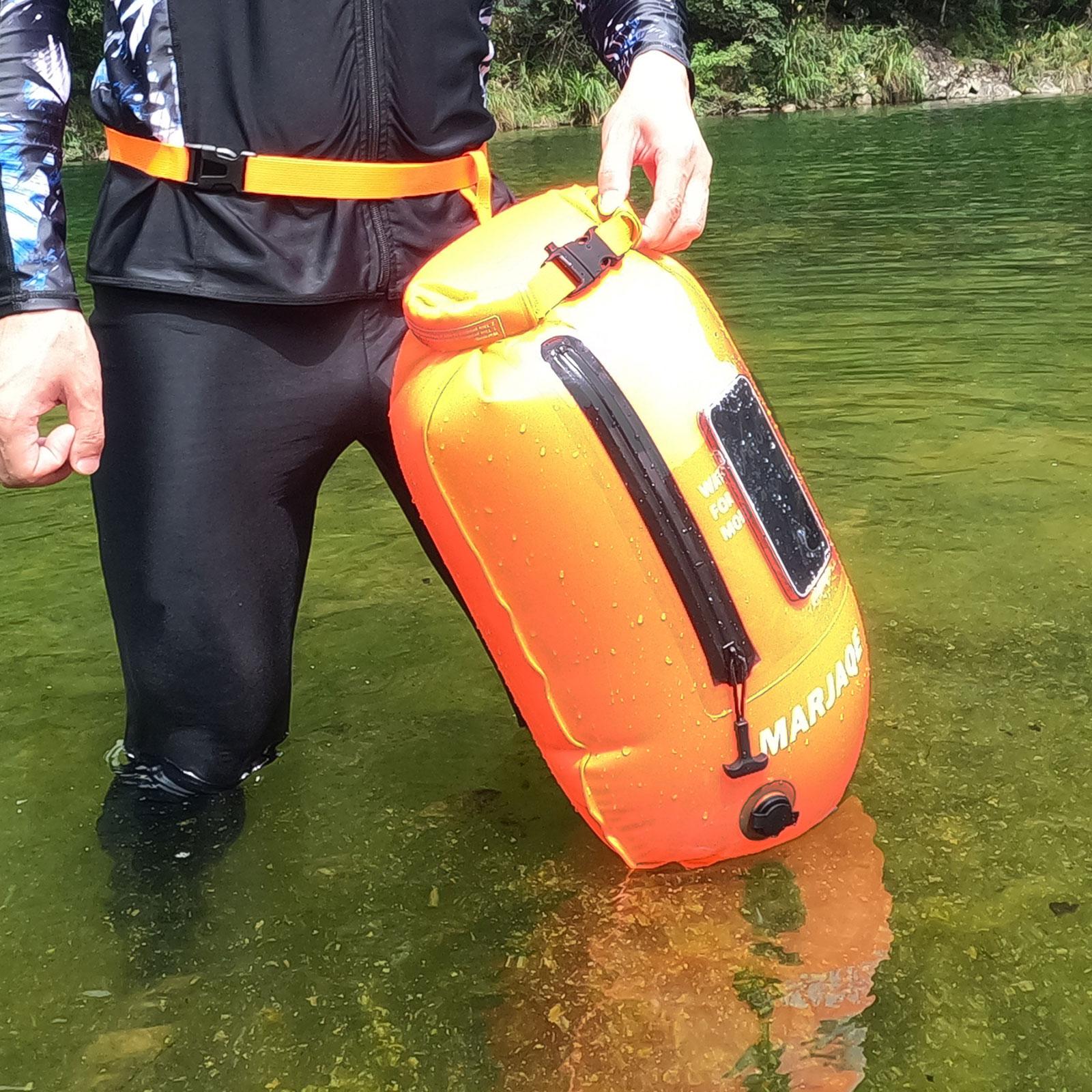 Надувной буй для плавания из П – обзор и цена Swim Buoy Open Water